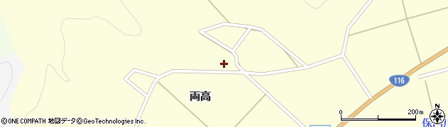 新潟県長岡市両高1400周辺の地図