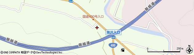 福島県西会津町（耶麻郡）野沢（古四王原甲）周辺の地図