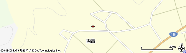 新潟県長岡市両高1406周辺の地図