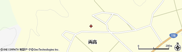新潟県長岡市両高1412周辺の地図