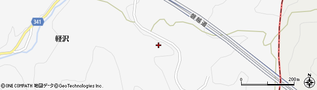福島県西会津町（耶麻郡）束松（峠沢丁）周辺の地図