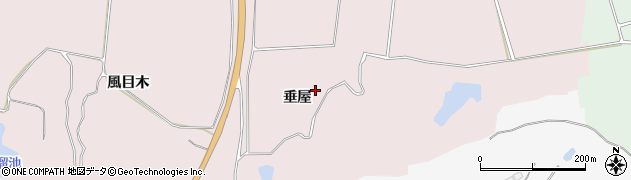 福島県南相馬市原町区堤谷（垂屋）周辺の地図