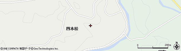 福島県二本松市長折四本松271周辺の地図