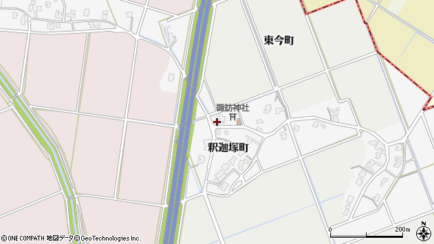 〒954-0102 新潟県見附市釈迦塚町の地図