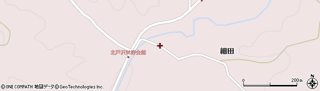 福島県二本松市戸沢（天王）周辺の地図