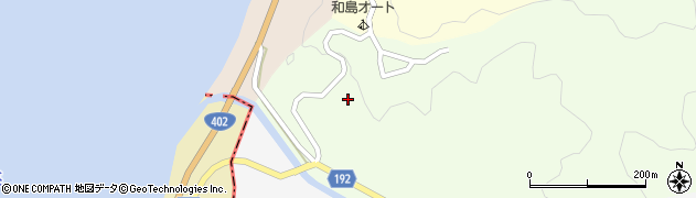 新潟県長岡市落水周辺の地図