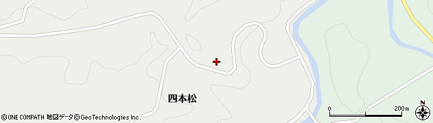 福島県二本松市長折四本松130周辺の地図