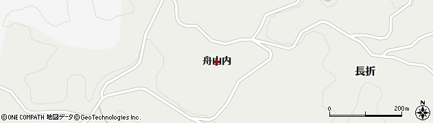 福島県二本松市長折（舟山内）周辺の地図