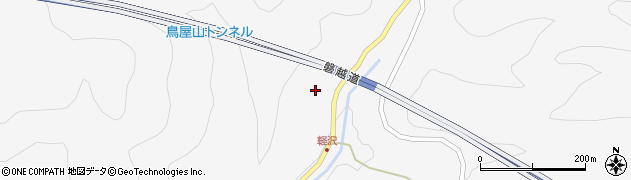 福島県西会津町（耶麻郡）束松（御前平丁）周辺の地図