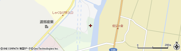 福島県猪苗代町（耶麻郡）熊野山周辺の地図