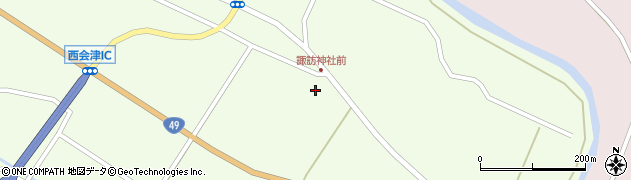福島県西会津町（耶麻郡）野沢（祝ノ前）周辺の地図