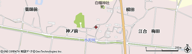 福島県南相馬市原町区堤谷神ノ前周辺の地図