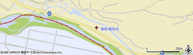 福島県喜多方市塩川町金橋（切立家前）周辺の地図