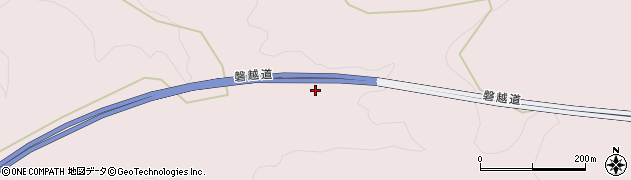 福島県西会津町（耶麻郡）尾野本（休石乙）周辺の地図