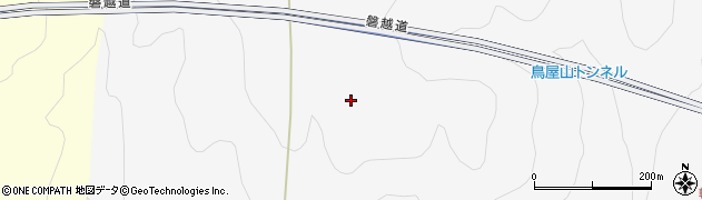 福島県西会津町（耶麻郡）束松（鳥屋丁）周辺の地図