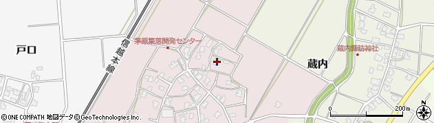 新潟県三条市茅原861周辺の地図