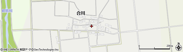 福島県河沼郡会津坂下町合川政所周辺の地図