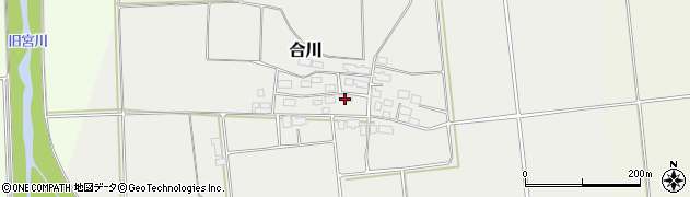福島県会津坂下町（河沼郡）合川（政所）周辺の地図