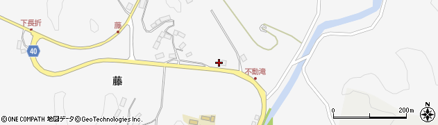 福島県二本松市下長折藤61周辺の地図
