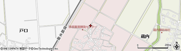 新潟県三条市茅原周辺の地図