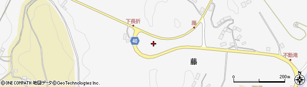 福島県二本松市下長折藤312周辺の地図