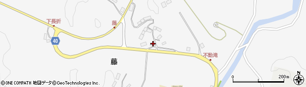 福島県二本松市下長折藤27周辺の地図