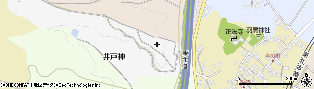 福島県二本松市井戸神80周辺の地図