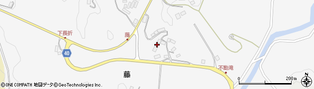 福島県二本松市下長折藤33周辺の地図