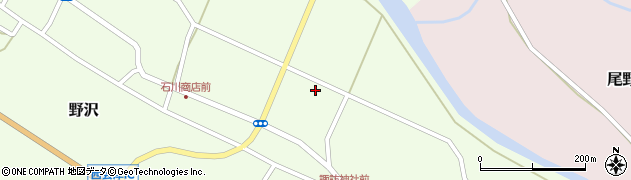 福島県西会津町（耶麻郡）野沢（古釜甲）周辺の地図