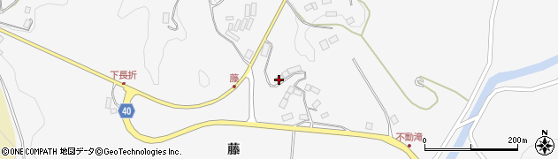 福島県二本松市下長折藤419周辺の地図