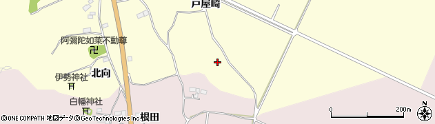 福島県南相馬市原町区下江井周辺の地図