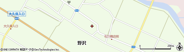 福島県西会津町（耶麻郡）野沢（本町甲）周辺の地図