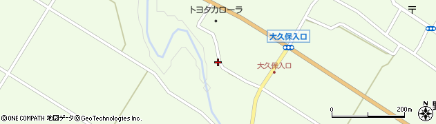 福島県西会津町（耶麻郡）野沢（塚田乙）周辺の地図