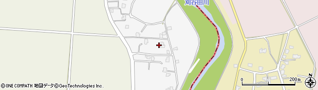 新潟県長岡市中西周辺の地図