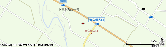 福島県西会津町（耶麻郡）野沢（原町）周辺の地図