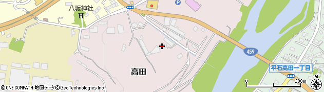 福島県二本松市高田20周辺の地図