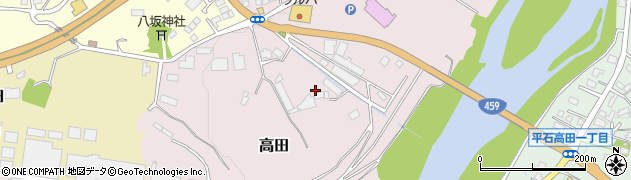 福島県二本松市高田19周辺の地図
