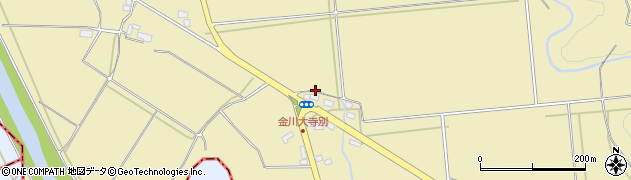 福島県喜多方市塩川町金橋（渕ノ上）周辺の地図