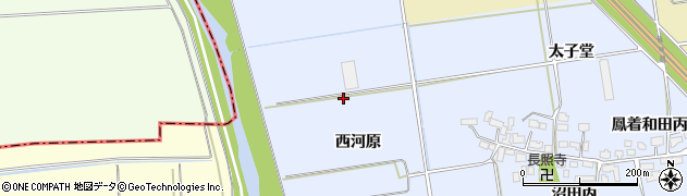 福島県湯川村（河沼郡）湊（西河原）周辺の地図