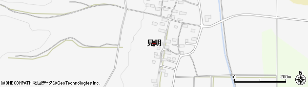 福島県会津坂下町（河沼郡）見明周辺の地図