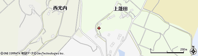 福島県二本松市上蓬田213周辺の地図