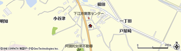 福島県南相馬市原町区下江井（台）周辺の地図