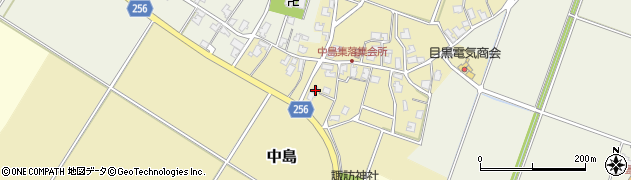 新潟県三条市中島乙周辺の地図