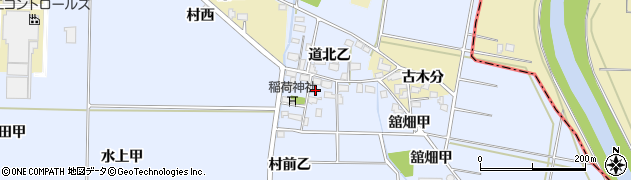 福島県湯川村（河沼郡）湊（道南乙）周辺の地図