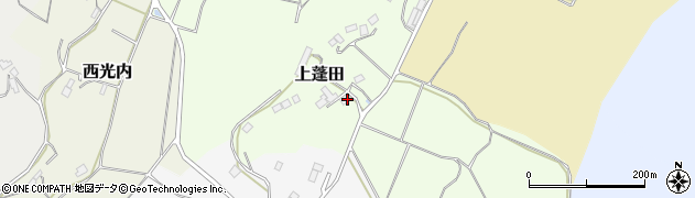 福島県二本松市上蓬田234周辺の地図
