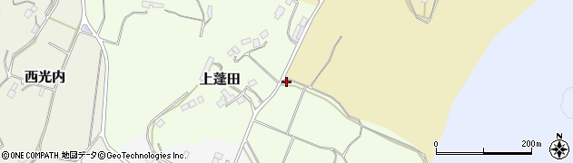 福島県二本松市上蓬田294周辺の地図