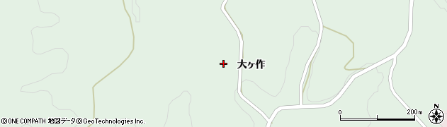 福島県二本松市太田田向周辺の地図