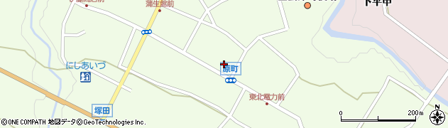 西会津町役場教育委員会　生涯学習課周辺の地図