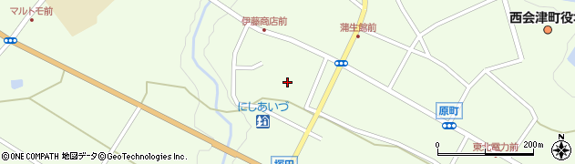 福島県西会津町（耶麻郡）野沢（下條乙）周辺の地図
