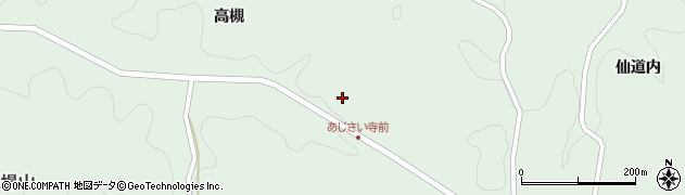 福島県二本松市太田西田周辺の地図